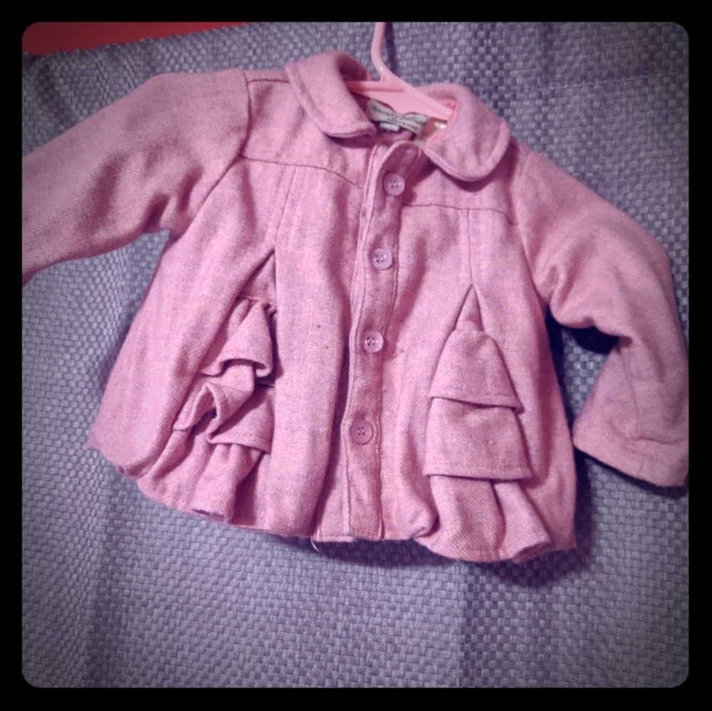 Wool baby jacket